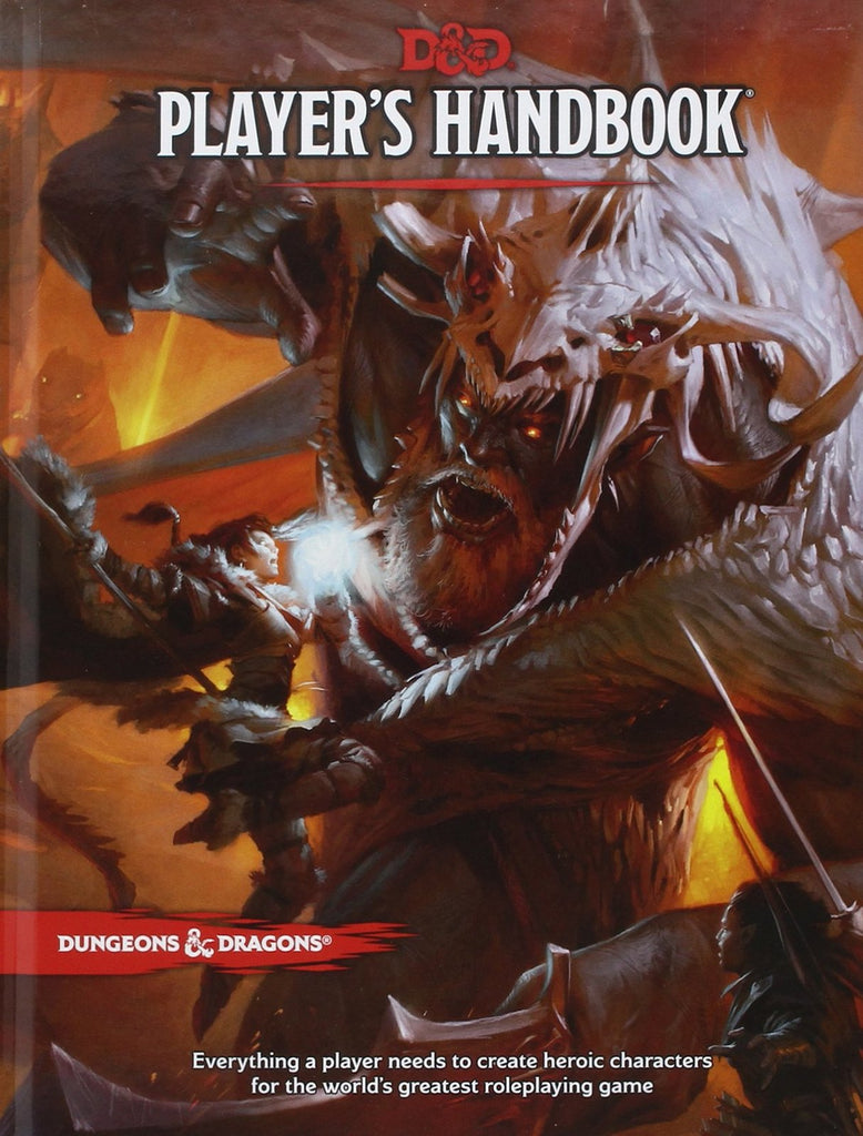 Dungeons & Dragons: Players Handbook By Wizards Of The Coast (Hardback)