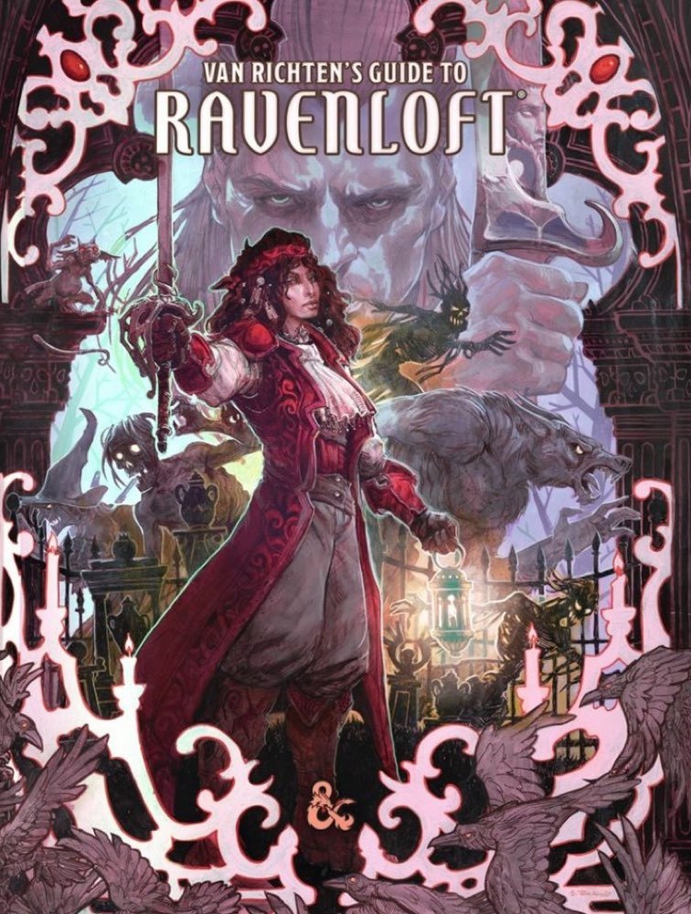 Dungeons & Dragons: Van Richten’S Guide To Ravenloft (Exclusive Cover) By Wizards Of The Coast (Hardback)