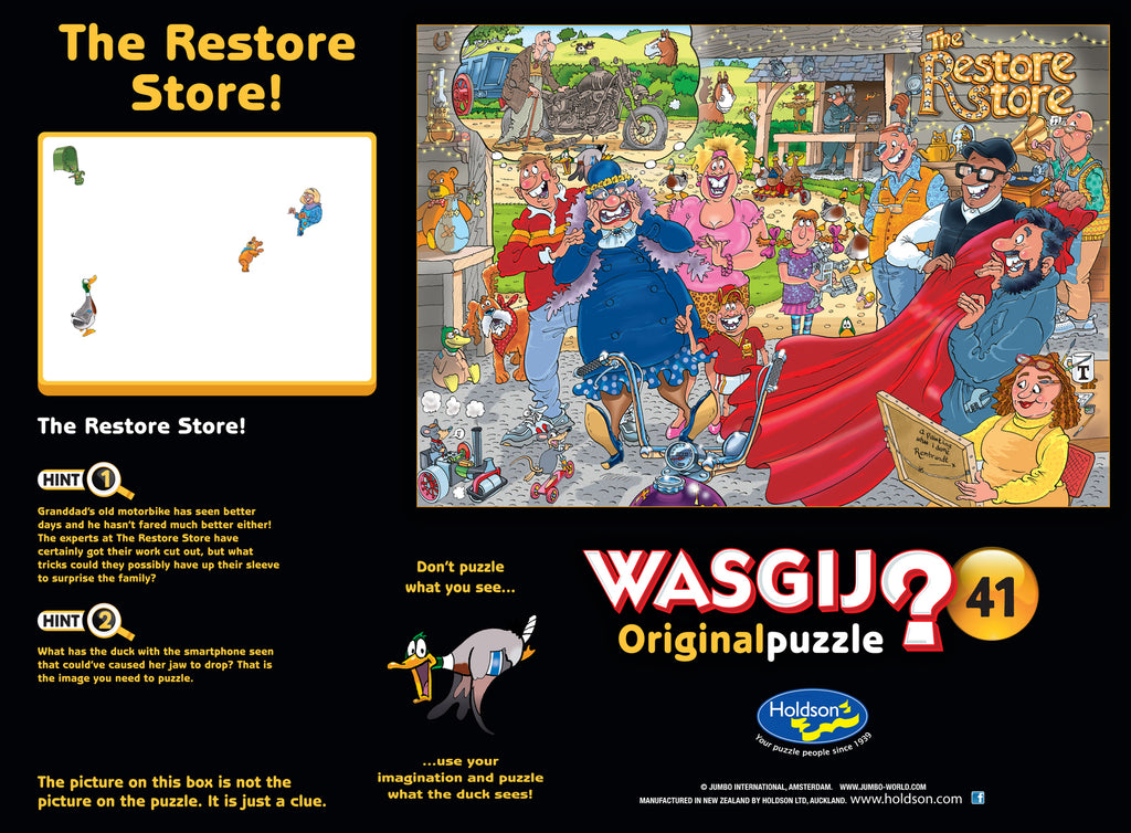 Wasgij? Original #41: The Restore Store! (1000pc Jigsaw) Board Game