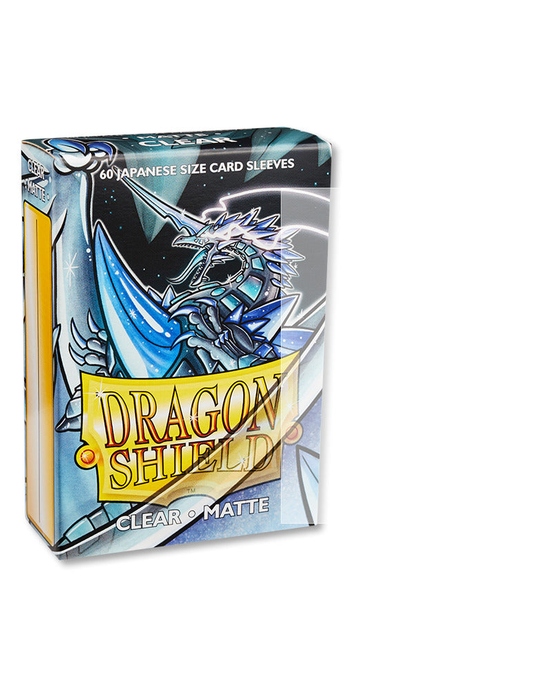 Dragon Shield: Matte Clear Sleeves - Japanese Size