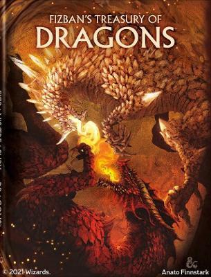 Dungeons And Dragons: Fizban's Treasury Of Dragons (Exclusive Cover) By Wizards Of The Coast (Hardback)