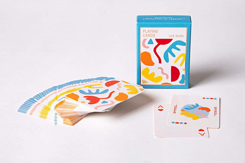 Journey Of Something: Abstract Playing Cards Board Game