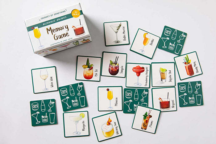 Journey Of Something: Alcoholic Drinks Memory Board Game