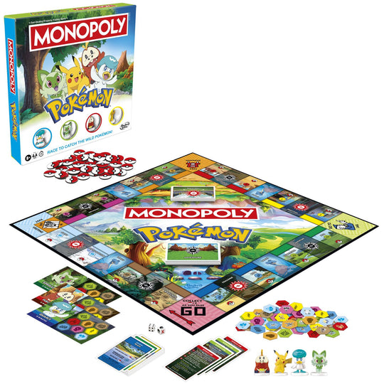 Monopoly - Pokemon Edition Board Game