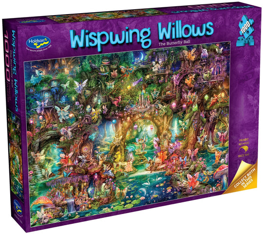 Wispwing Willows: The Butterfly Ball - Puzzle (1000pc Jigsaw) Board Game