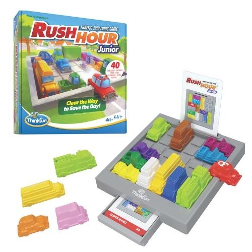 ThinkFun: Rush Hour Junior (refresh) Board Game