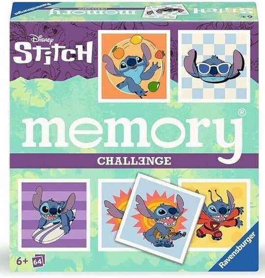 Ravensburger: Disney Stitch Challenge - Memory Game