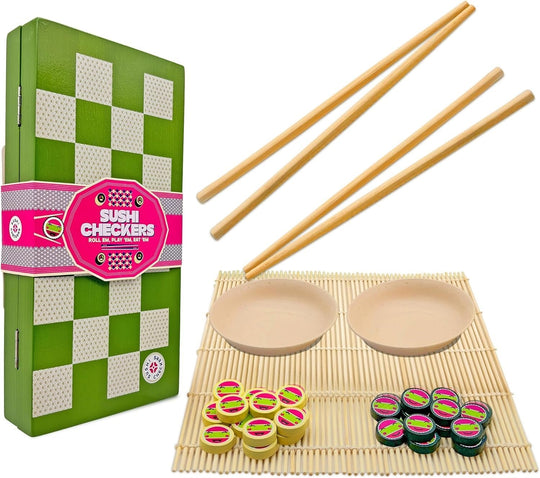 Project Genius: Sushi Checkers Board Game