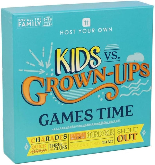 Host Your Own Kids vs Grown-up Party Board Game