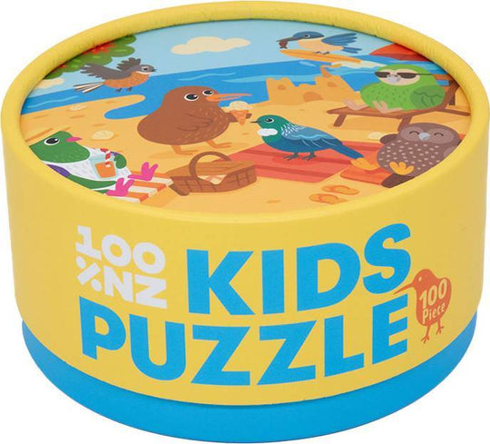 100%NZ: Beach Party - Kids Puzzle (100pc Jigsaw) Board Game