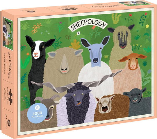 Princeton Architectural Press: Sheepology Puzzle (1000pc Jigsaw) Board Game