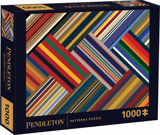 Chronicle Books: Pendleton - Pendleton Patterns Puzzle (1000pc Jigsaw) Board Game