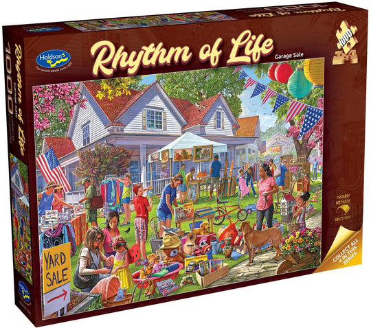 Holdson: Rhythm of Life -Garage Sale Puzzle (1000pc Jigsaw) Board Game