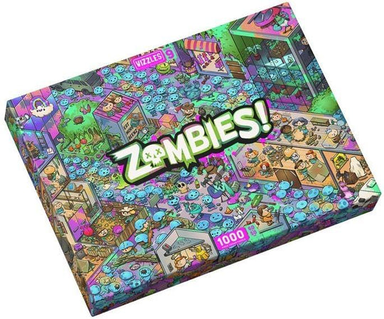 Vizzles: Zombies! Puzzle (1000pc Jigsaw) Board Game