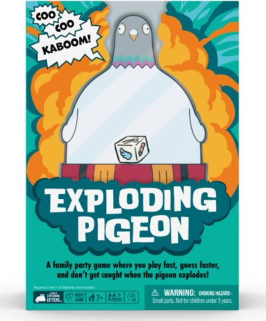 Exploding Pigeon (By Exploding Kittens) Board Game