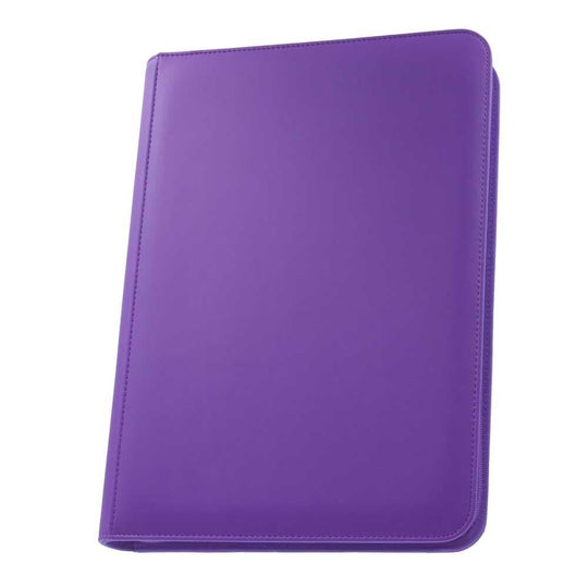 Palms Off: Stealth - 9 Pocket Zip Binder - Purple
