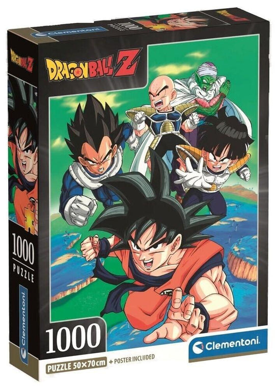 Clementoni: Dragon Ball Z Puzzle (1000pc Jigsaw) Board Game