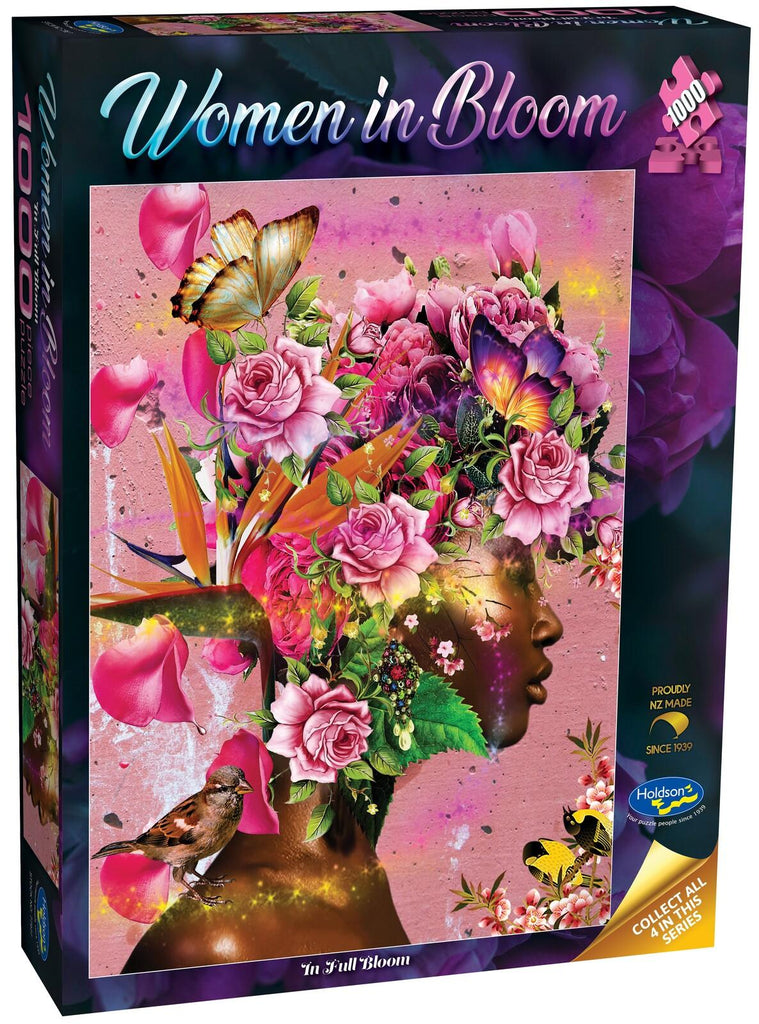 Holdson: Woman in Bloom - In Full Bloom Puzzle (1000pc Jigsaw) Board Game