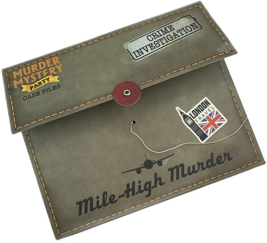 Murder Mystery Party: Case File - Mile High Murder Board Game
