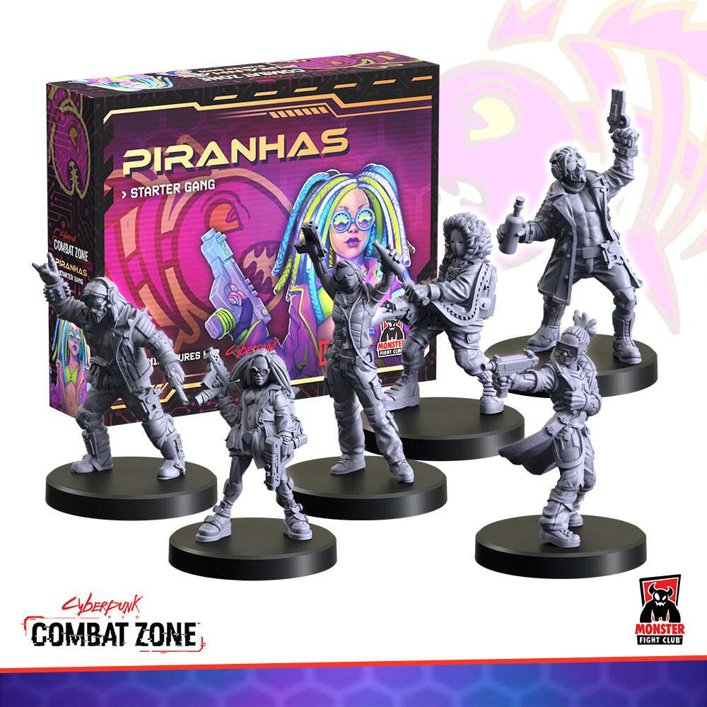 Cyberpunk RED: Combat Zone - Piranhas Starter Box
