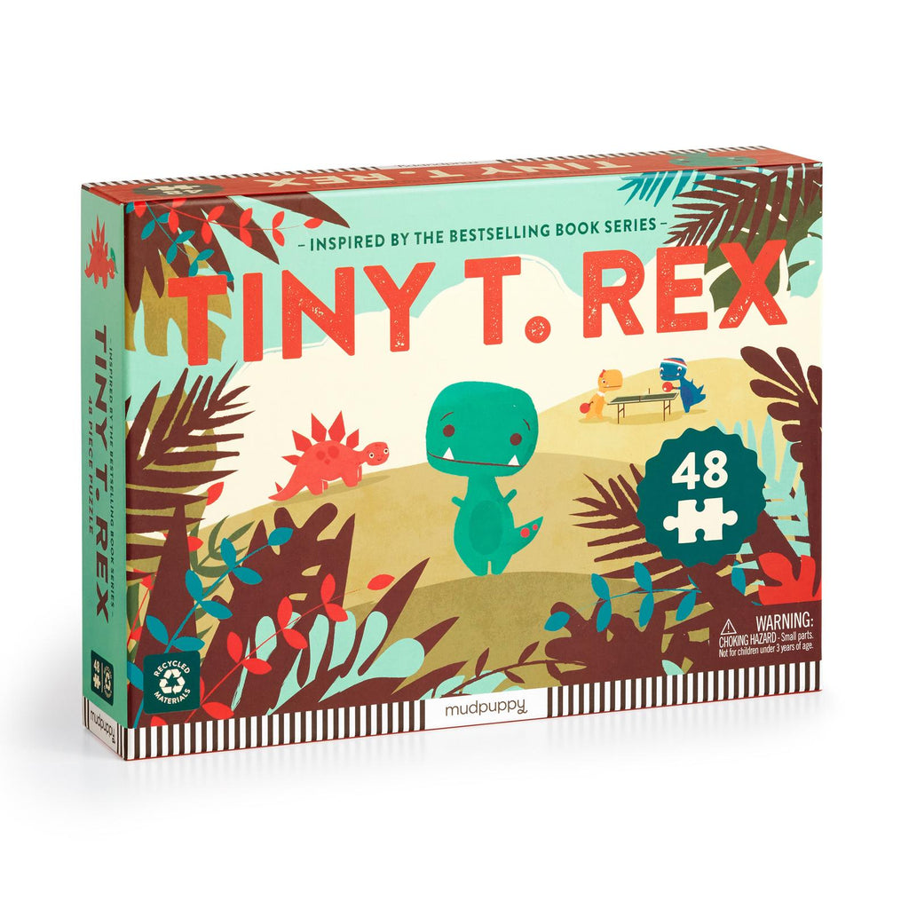 Mudpuppy: Tiny t.Rex - 48 Piece Puzzle Board Game