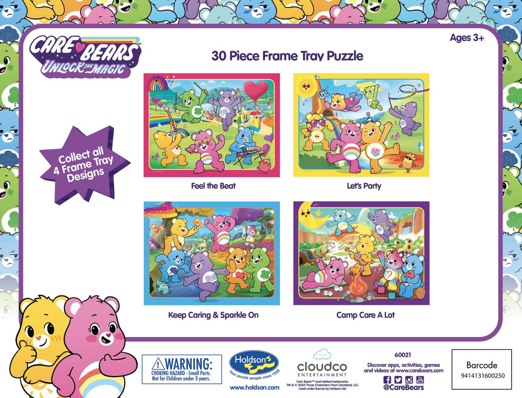 Care Bears: Frame Tray Puzzles (4x30pc) Board Game
