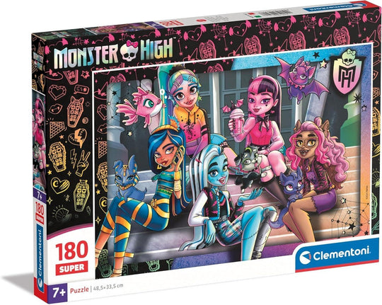 Clementoni: Monster High - Super Puzzle (180pc Jigsaw) Board Game