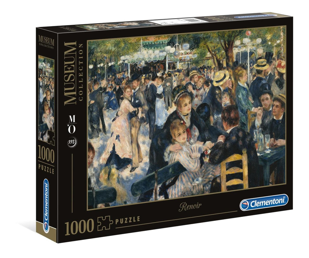 Clementoni: Renoir's Bal du Moulin de la Galette (1000pc Jigsaw) Board Game