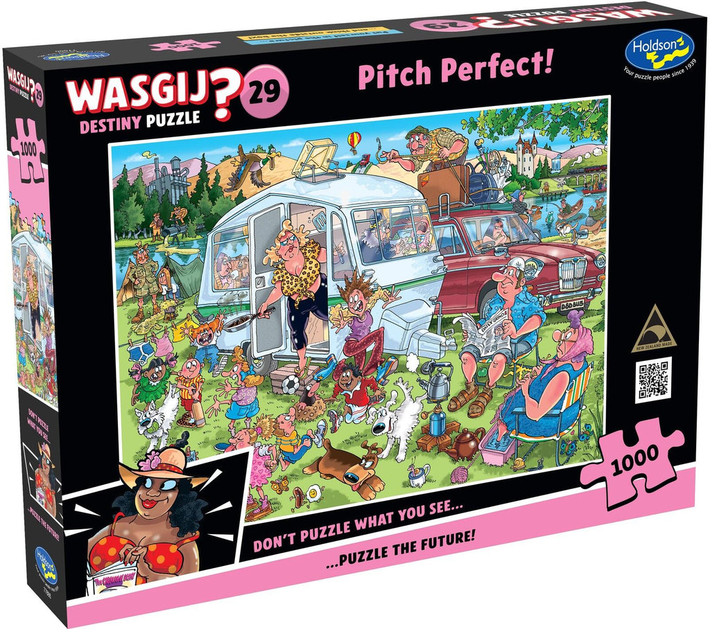 Wasgij Destiny #29: Pitch Perfect Puzzle (1000pc Jigsaw) Board Game