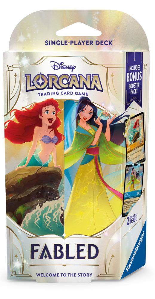 Disney's Lorcana: Fabled - Starter Deck (Amber/Sapphire)
