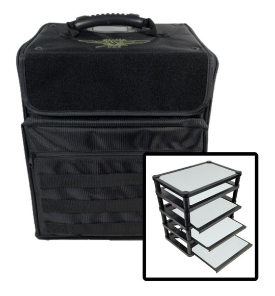 Battlefoam: P.A.C.K. 352 - Molle with Magna Rack Sliders Load Out (Black)