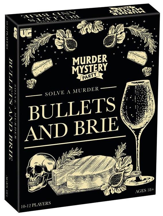 Murder Mystery Party: Solve a Murder Game - Bullets and Brie