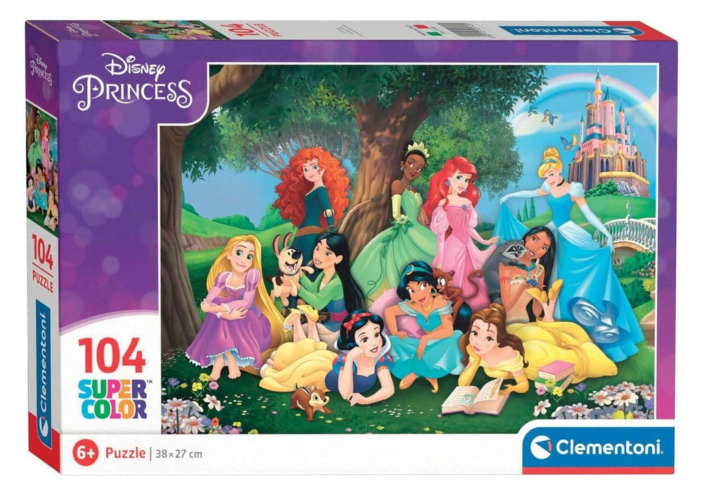 Clementoni Super Color: Disney Princess - Puzzle (104pc Jigsaw) Board Game