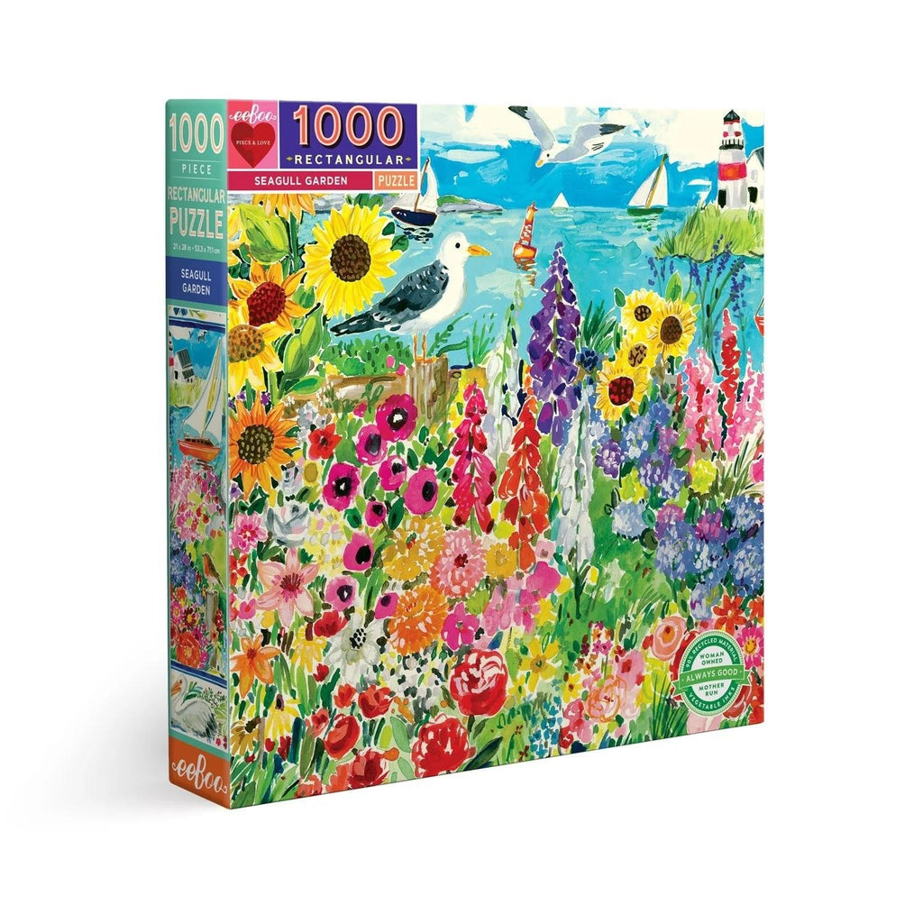 eeBoo: Seagull Garden (1000pc Jigsaw) Board Game