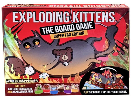 Exploding Kittens: The Board Game (Super Fan Edition)
