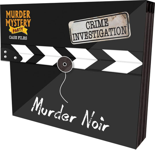 Murder Mystery Party Case Files - Murder Noir Board Game