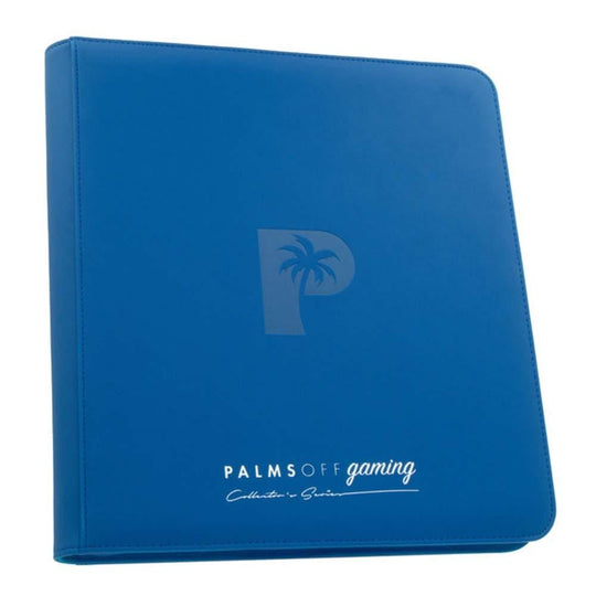 Palms Off: Collector's Series - 12 Pocket Zip Binder (Blue)