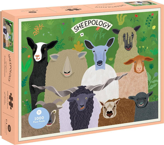 Princeton Architectural Press: Sheepology Puzzle (1000pc Jigsaw) Board Game