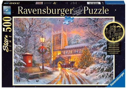 Ravensburger: Christmas Starline Puzzle (500pc Jigsaw) Board Game