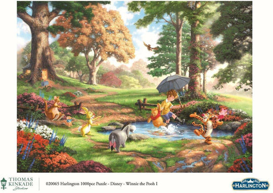 Harlington: Winnie the Pooh I - Disney Puzzle (1000pc Jigsaw) Board Game