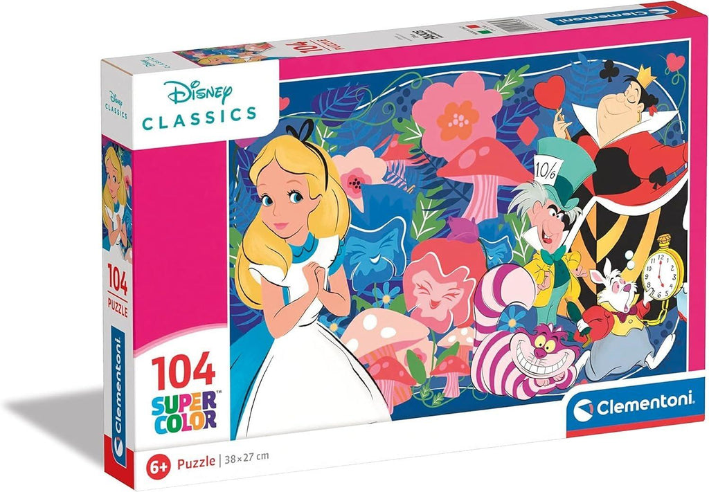 Clementoni: Alice in Wonderland - Puzzle (104pc Jigsaw) Board Game