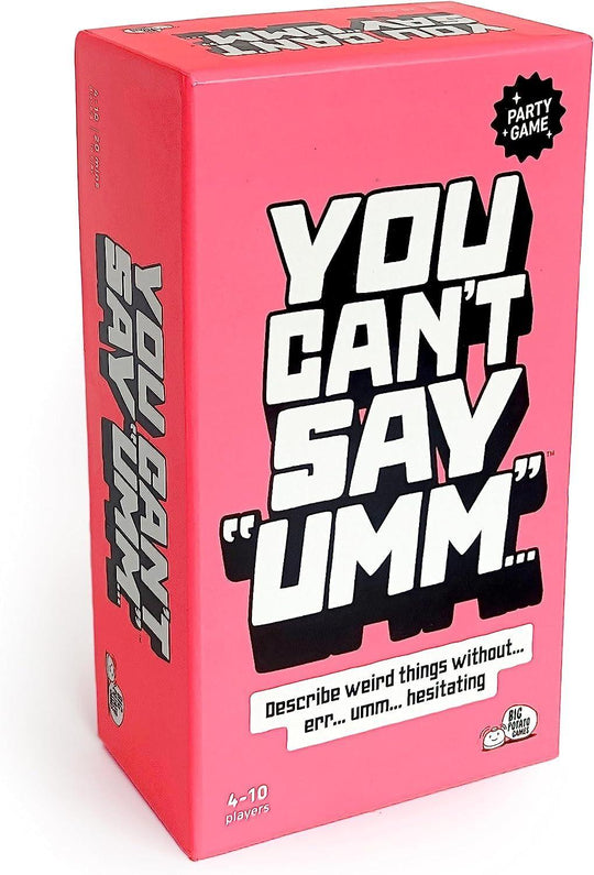 You Can't Say "Umm" (Card Game)
