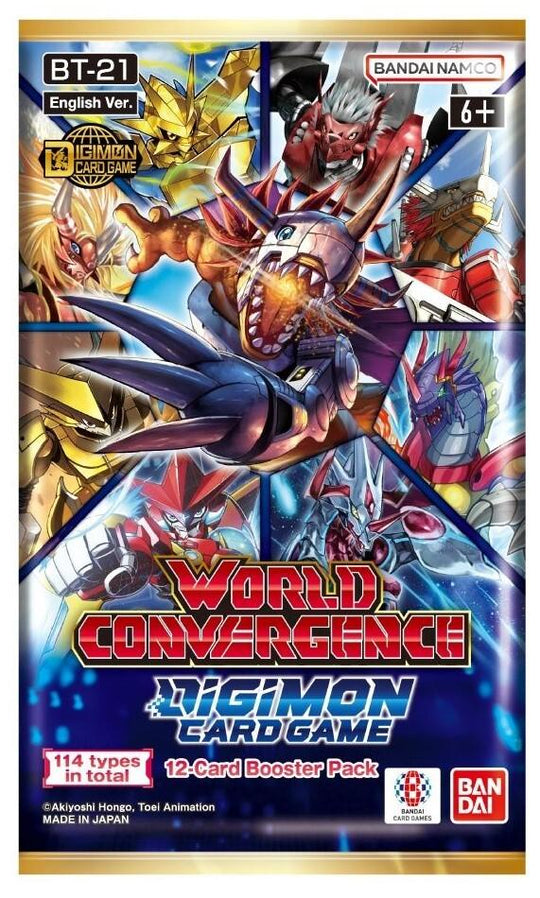 Digimon Card Game: World Convergence [BT21] - Booster Pack