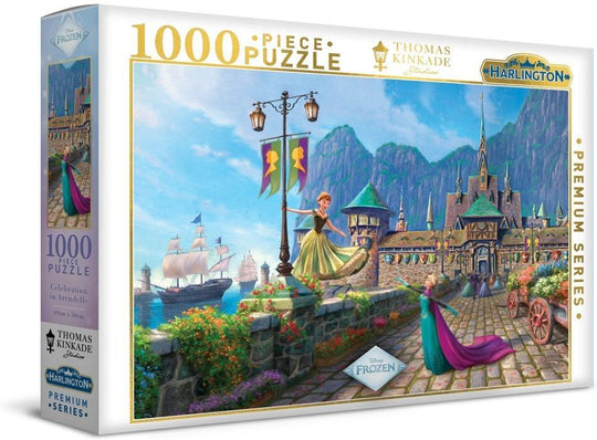 Harlington: Disney Frozen Celebration in Arendelle Puzzle (1000pc Jigsaw) Board Game