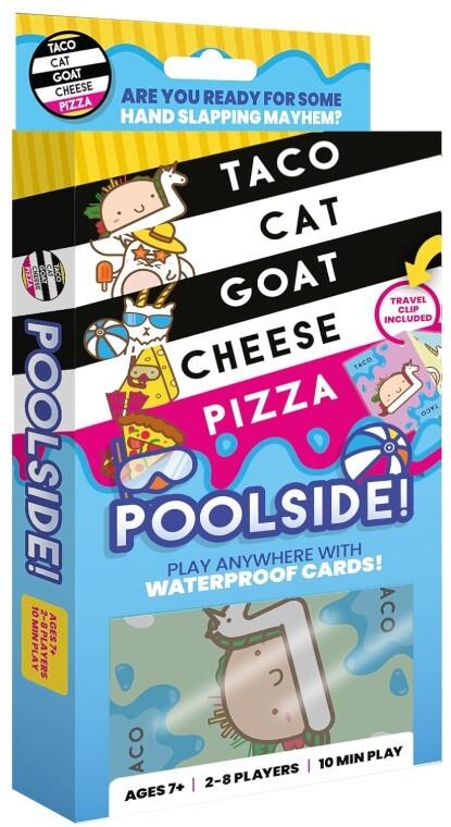 Taco Cat Goat Cheese Pizza: Poolside Edition! Board Game