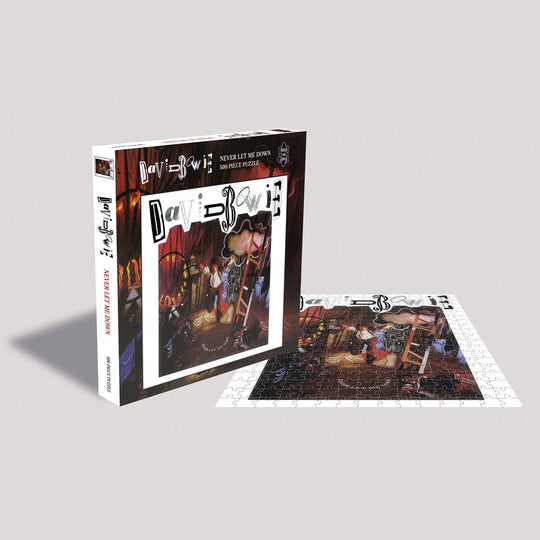 Rock Saws: David Bowie - Never Let Me Down (500pc Jigsaw) Board Game