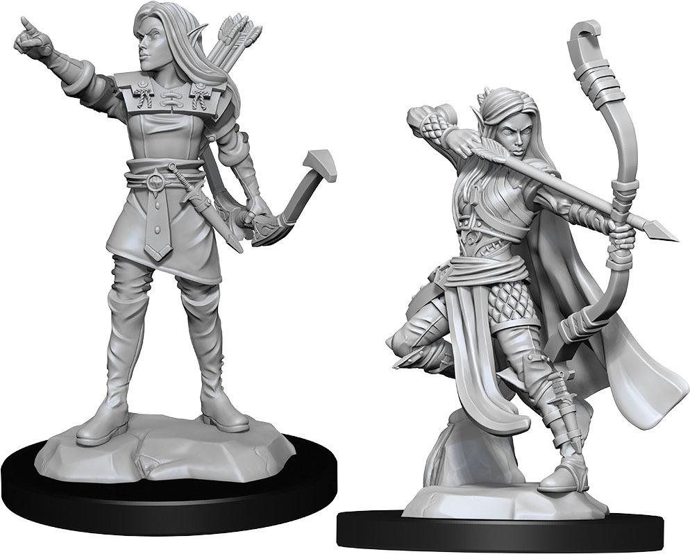 D&D Nolzur's Marvelous: Unpainted Miniatures - Elf Ranger Female