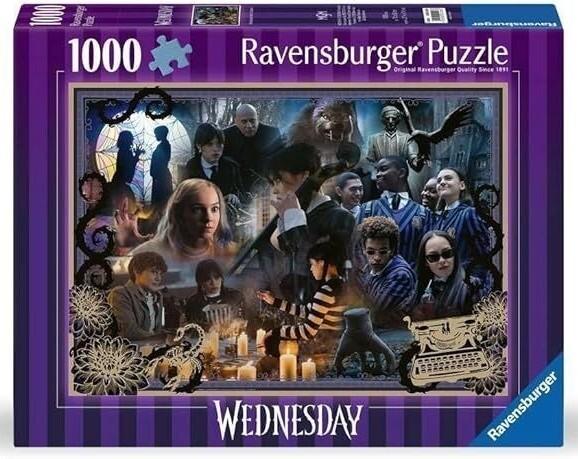 Ravensburger: Wednesday - Best of Season 1 Puzzle (1000pc Jigsaw) Board Game