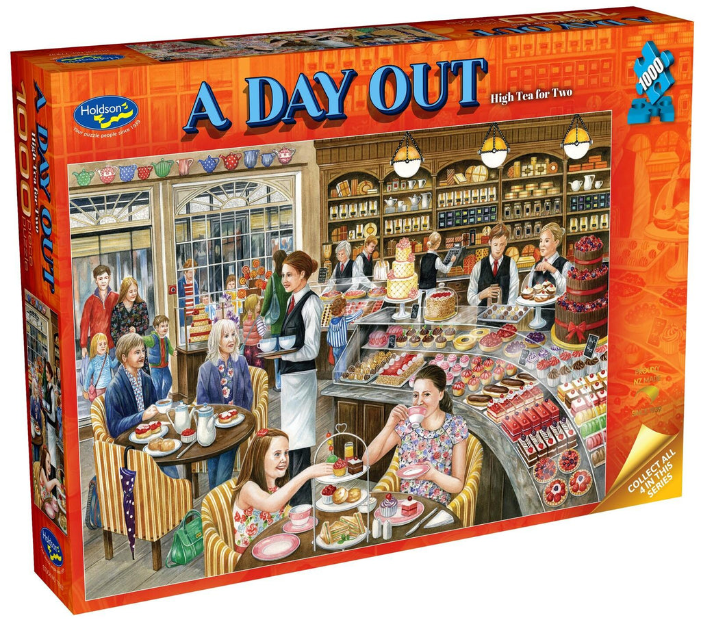 Holdson: A Day Out - High Tea for Two Puzzle (1000pc Jigsaw) Board Game