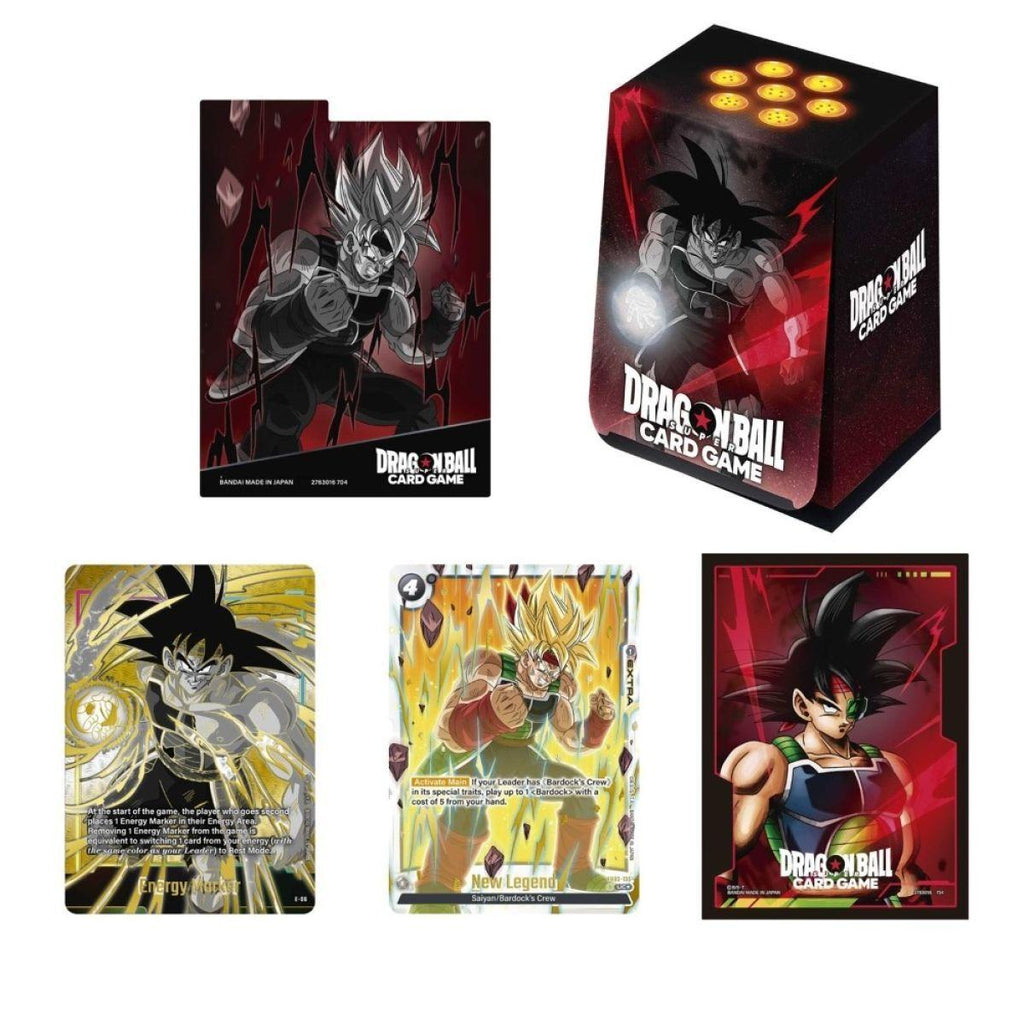 Dragon Ball Super Card Game: Fusion World - Official Card Case & Sleeves Set 1 Bardock